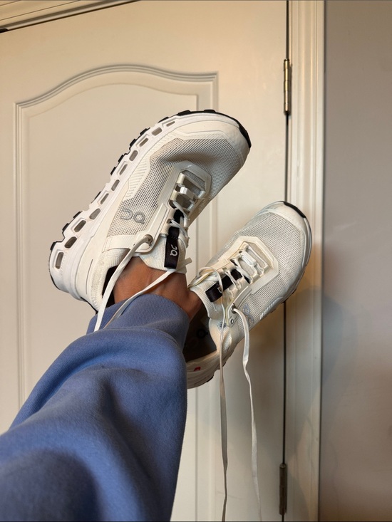On Clouds Shoes - On Cloudwhite Women's Running Shoes - White/Black